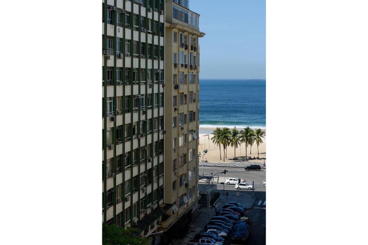 Omar do Rio - PJ808, 2Qtos comVista Mar, Internet 120mpbs, Smart TV a 100metros da praia de Copacabana e 04 minutos andando do Metrô Rio de Janeiro Exterior foto